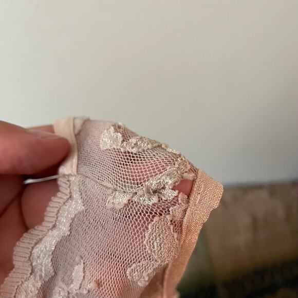 Y2K 90s vintage sheer lace tank top | size s-m - Picture 10 of 10